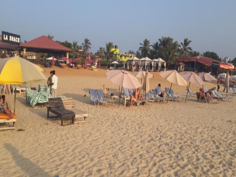 Goa Beach Retreat Hotel Baga Exterior photo